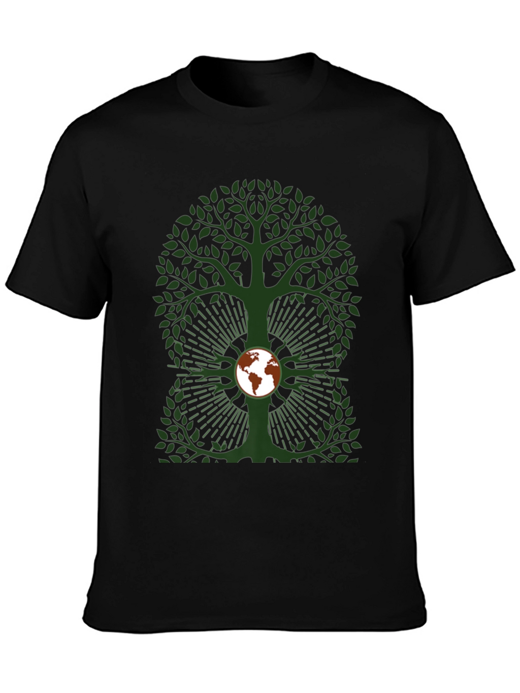 Earth Tree Graphic Tee - Eco-Friendly Design