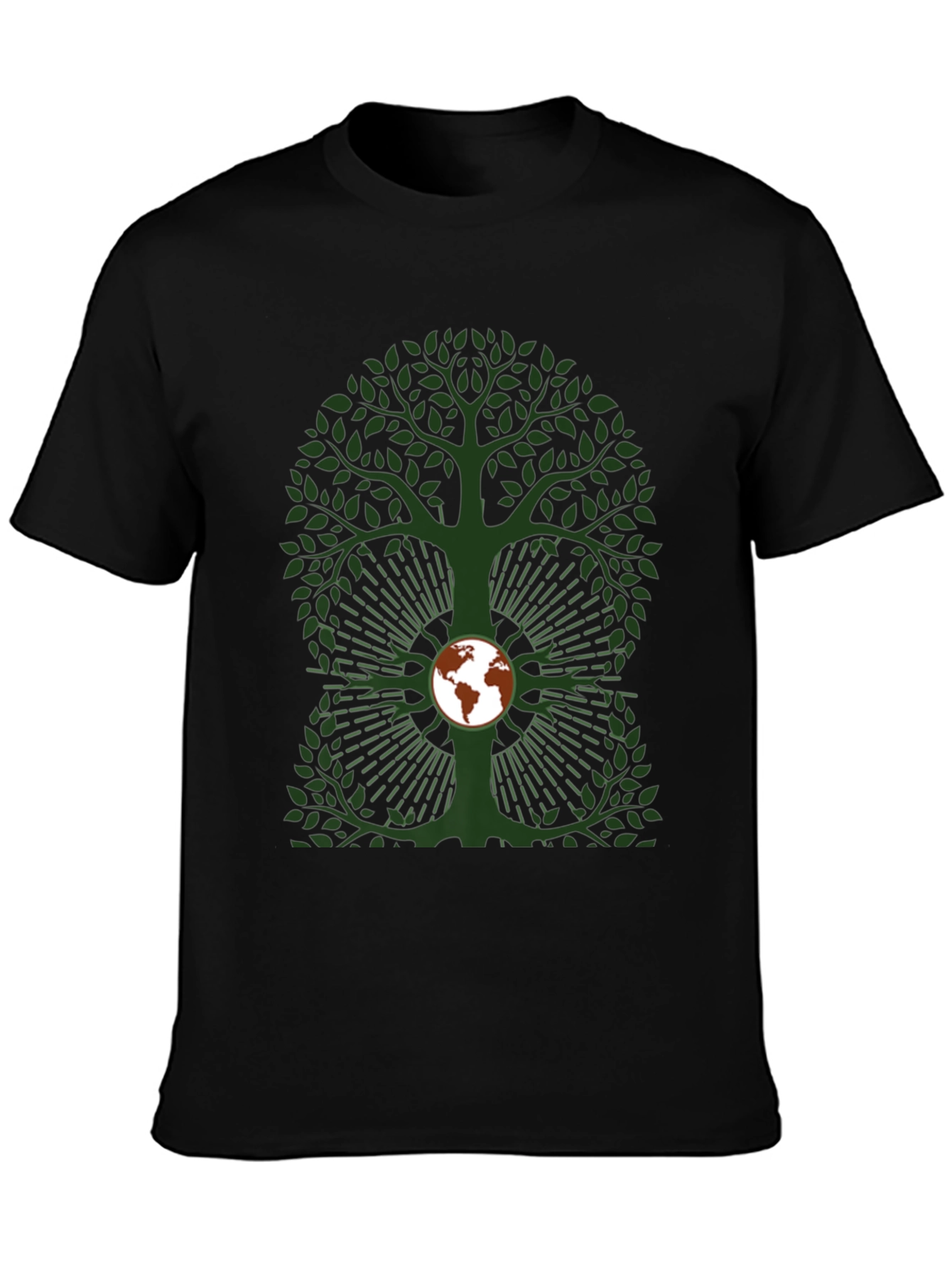 Earth Tree Graphic Tee - Eco-Friendly Design