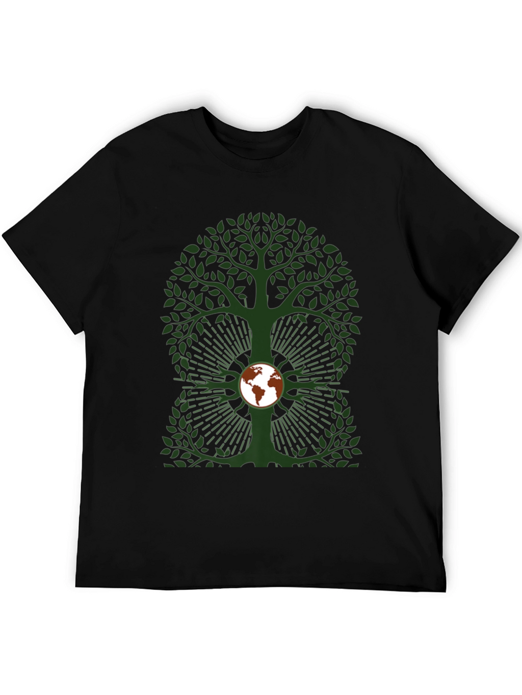 Earth Tree Graphic Tee - Eco-Friendly Design