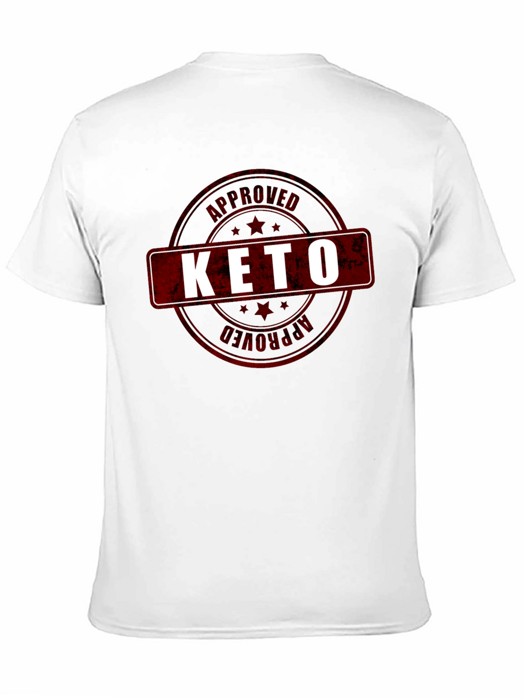 Keto Approved Graphic T-Shirt - Black