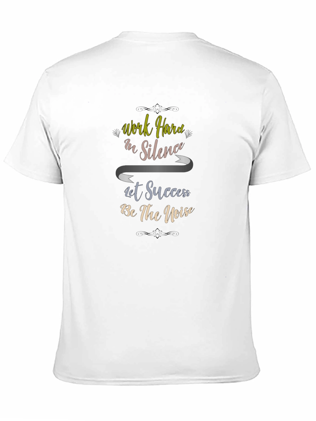 Work Hard in Silence Graphic Tee