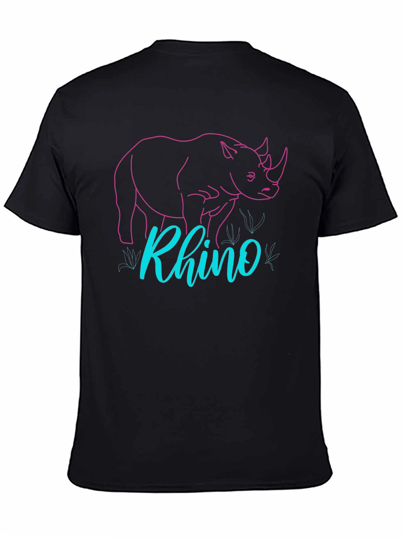 Rhino Graphic Tee - Cool Animal Design