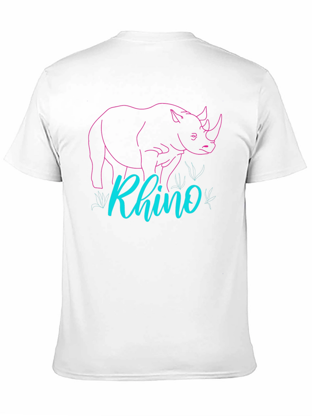 Rhino Graphic Tee - Cool Animal Design