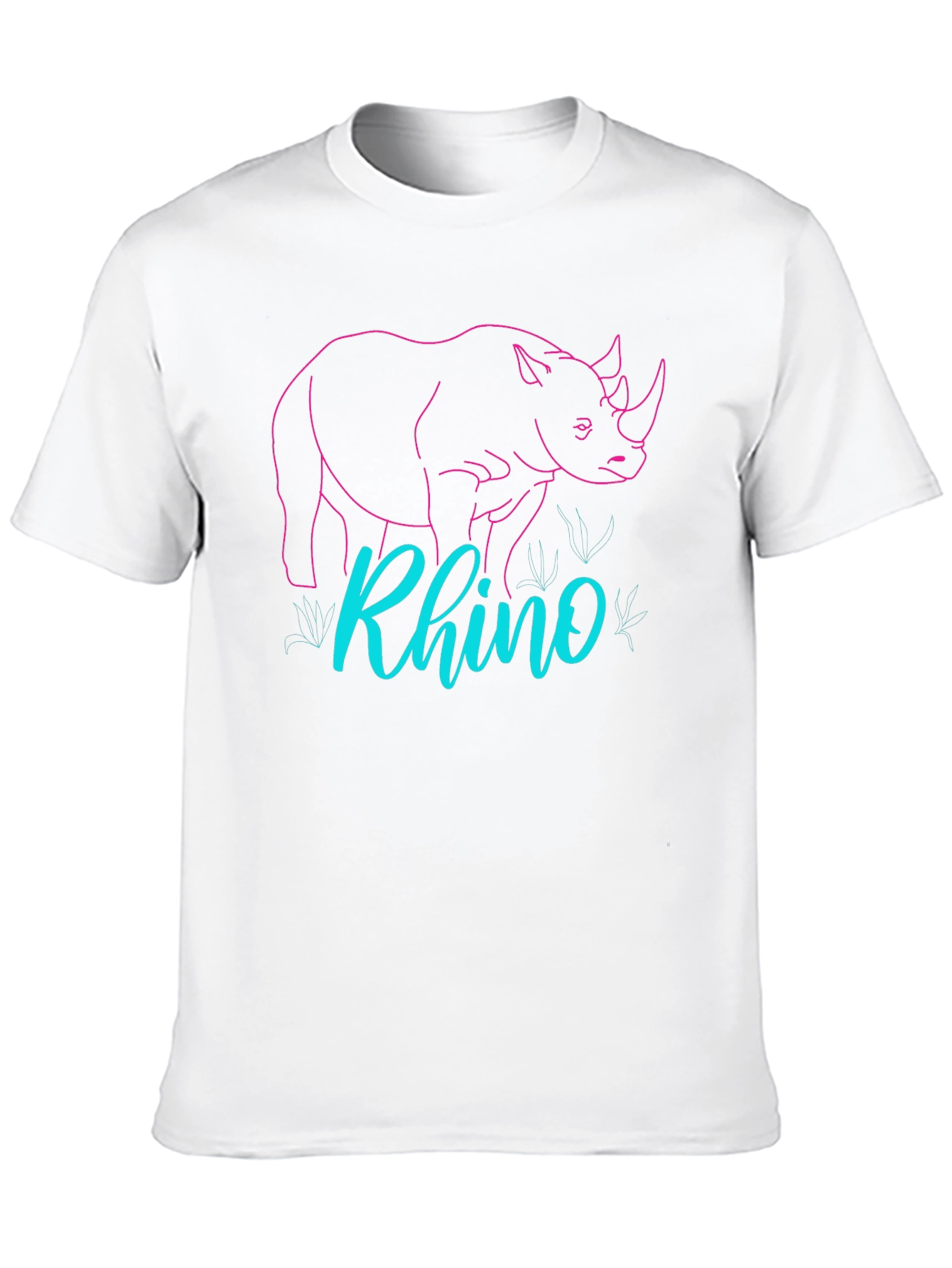 Rhino Graphic Tee - Cool Animal Design