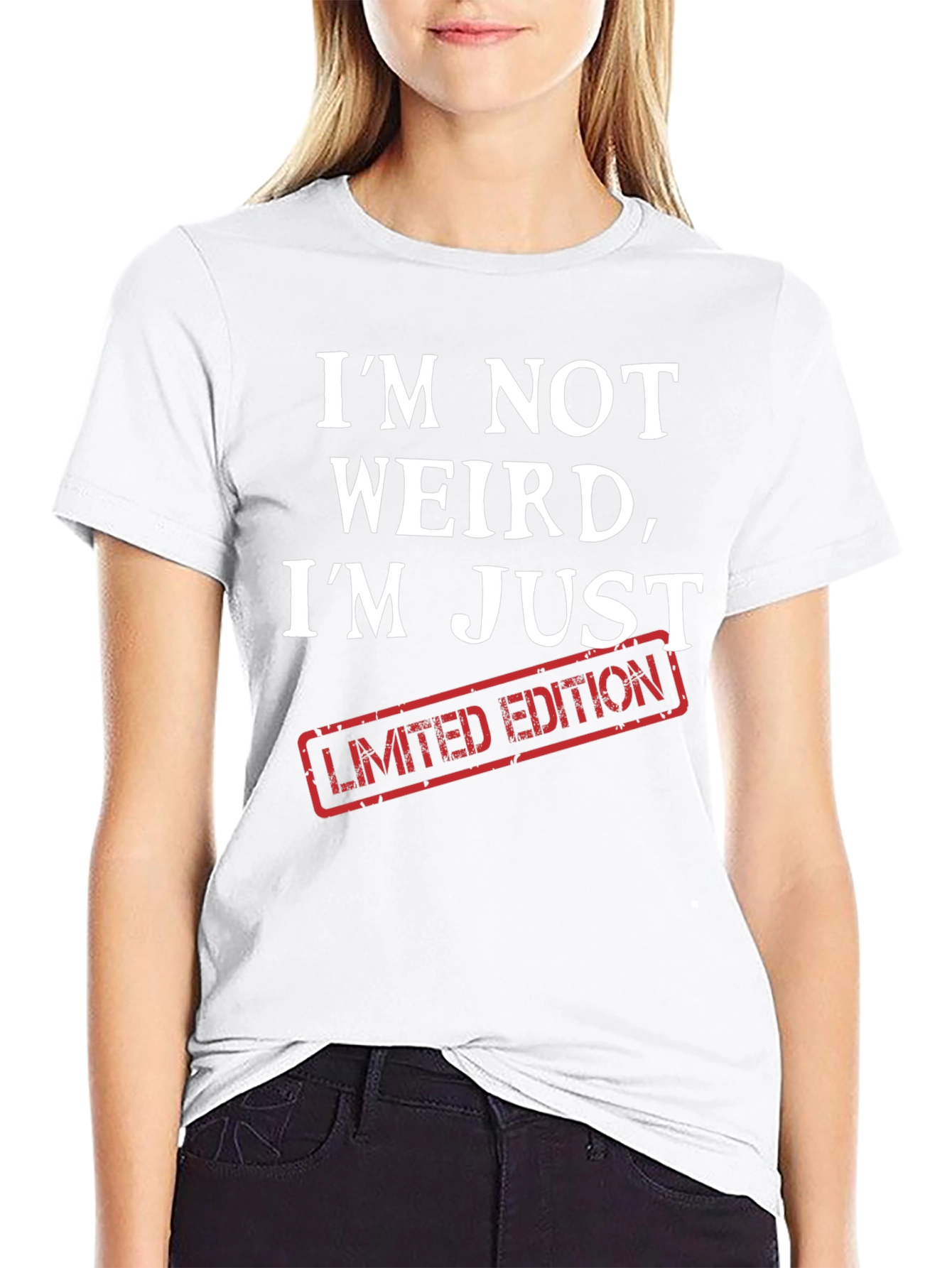 Im Not Weird Im Limited Edition Graphic Tee