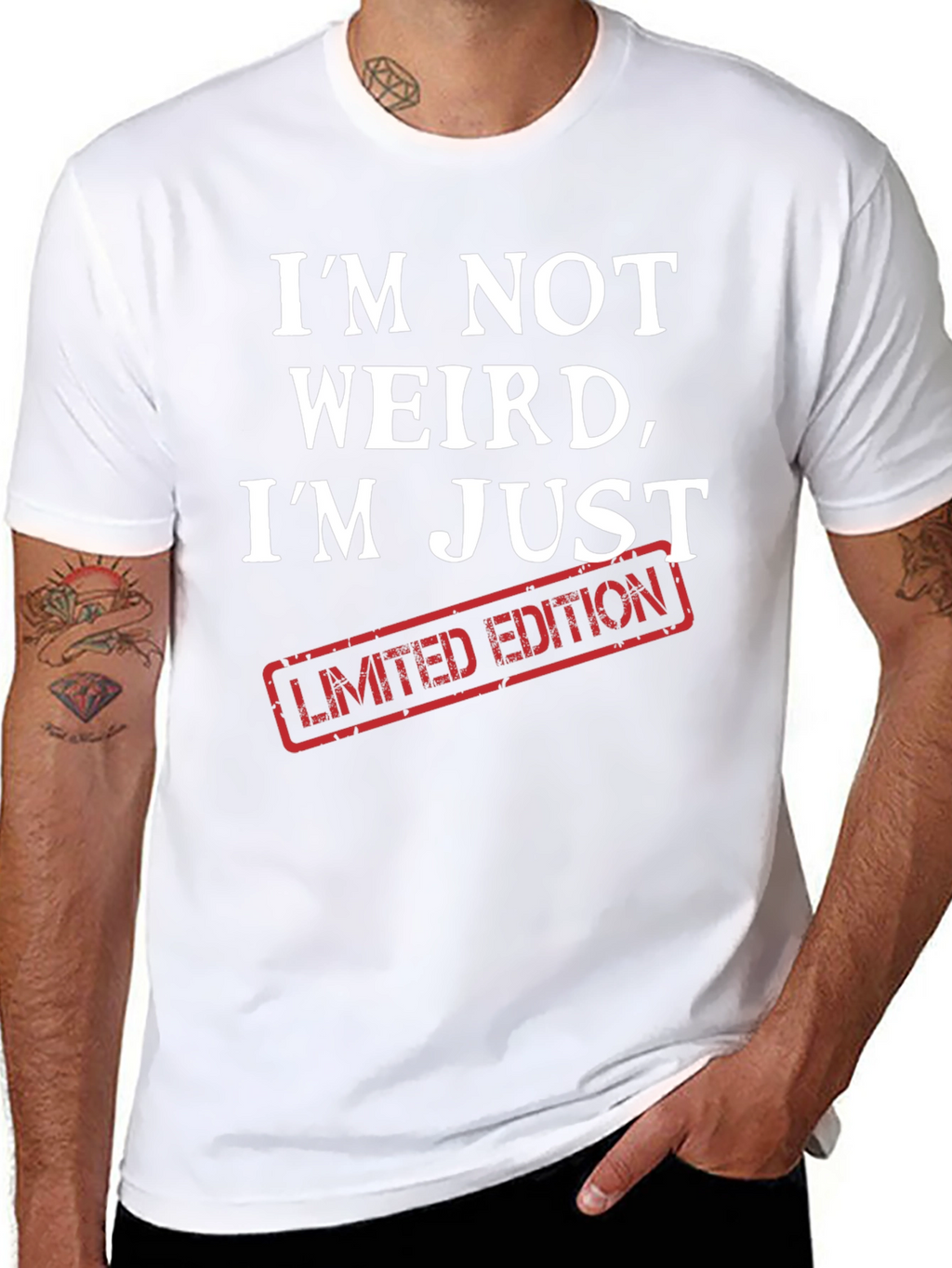 Im Not Weird Im Limited Edition Graphic Tee