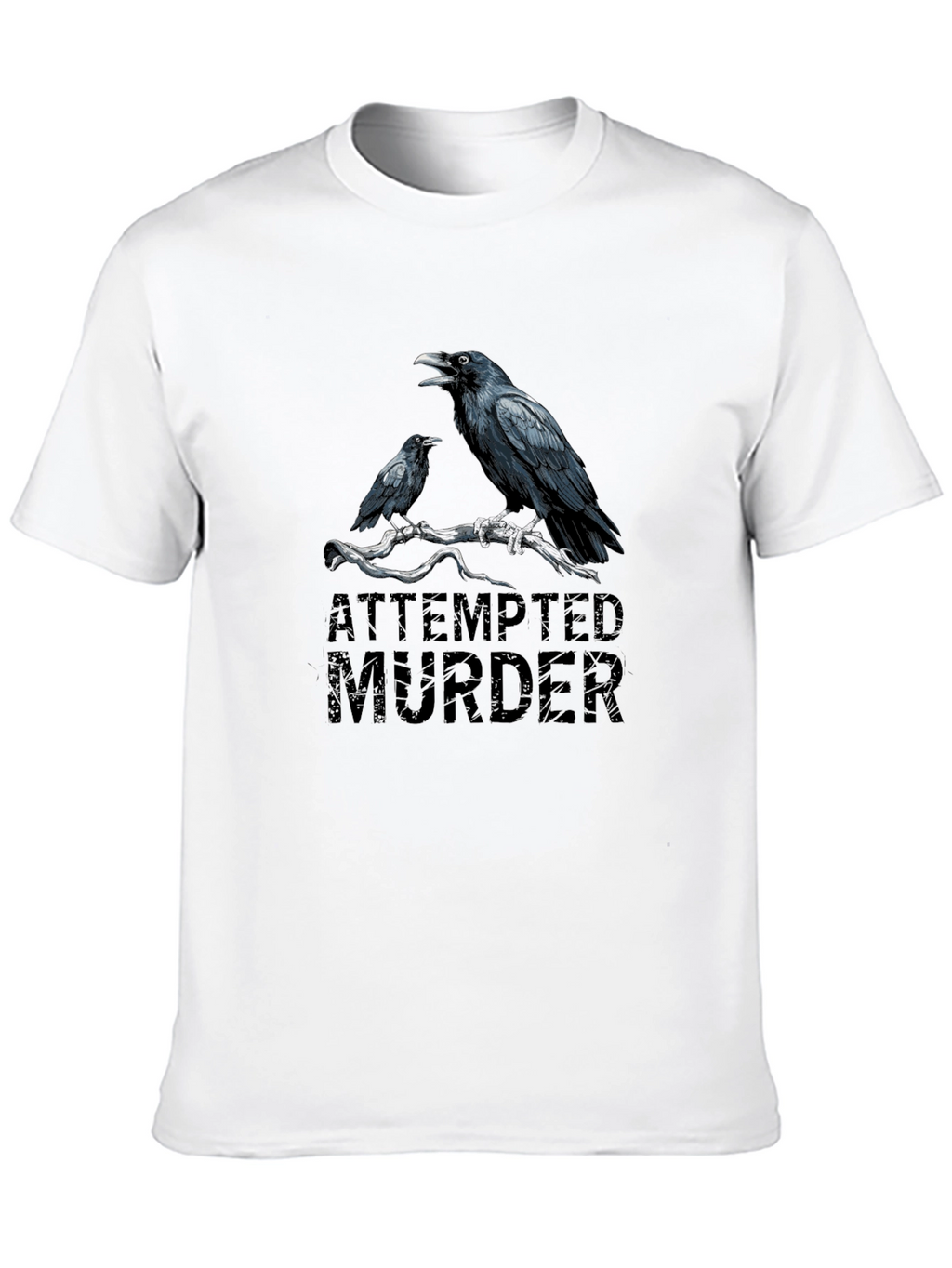 Attempted Murder Raven T-Shirt