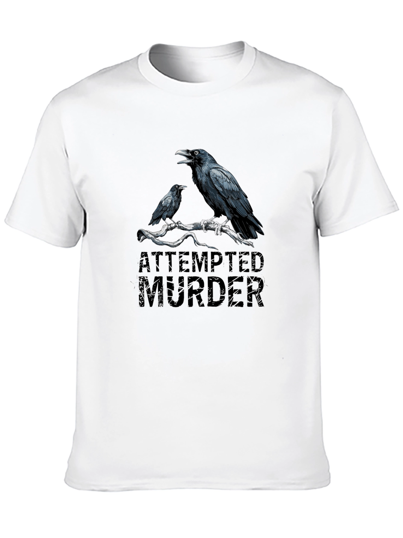 Attempted Murder Raven T-Shirt