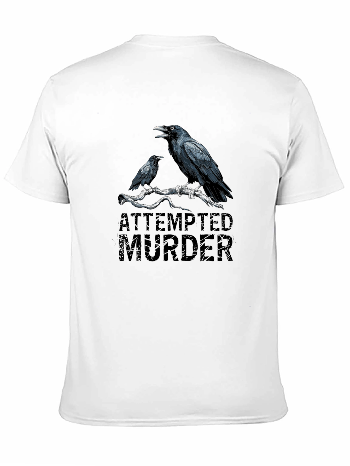 Attempted Murder Raven T-Shirt