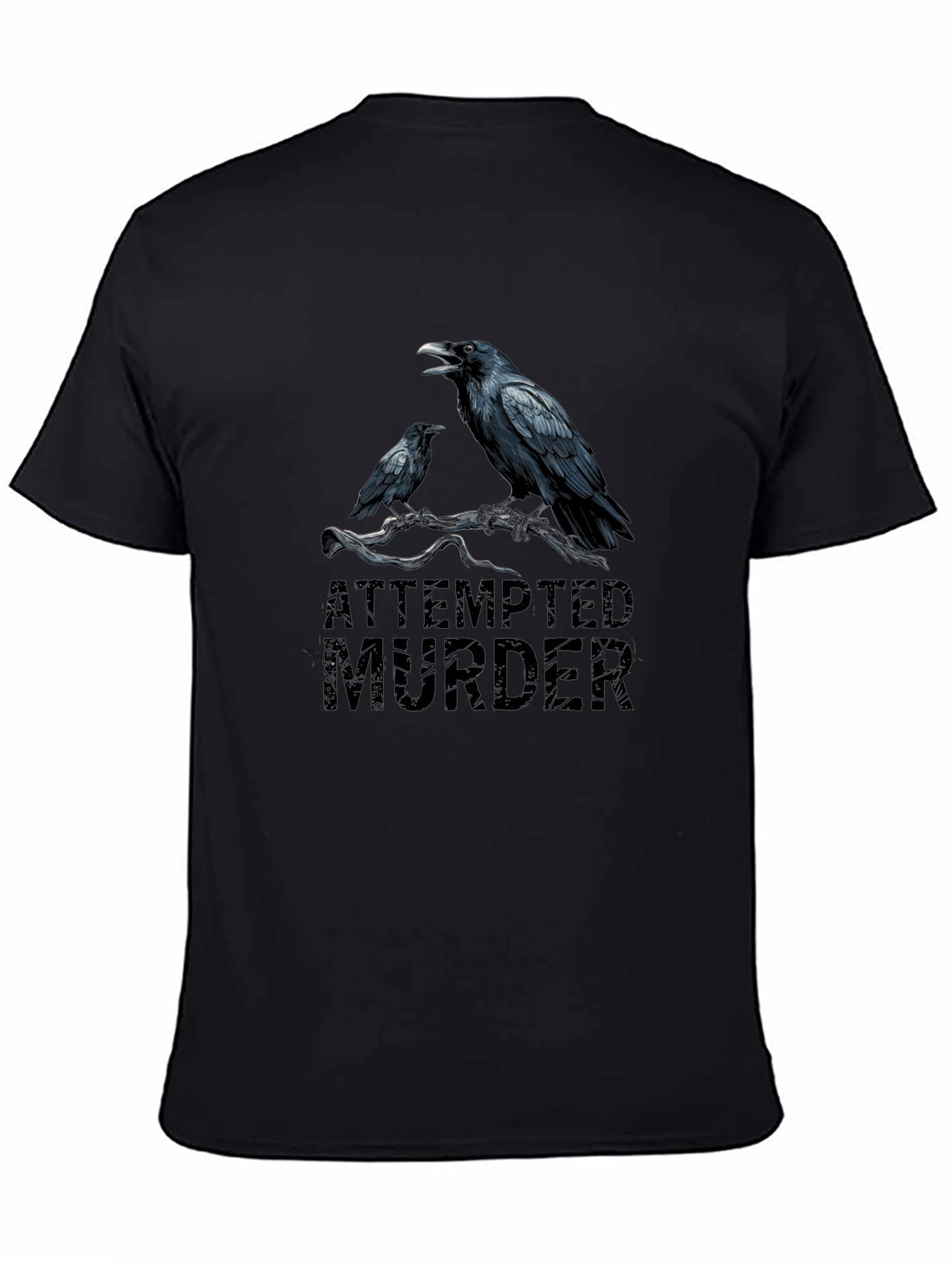 Attempted Murder Raven T-Shirt