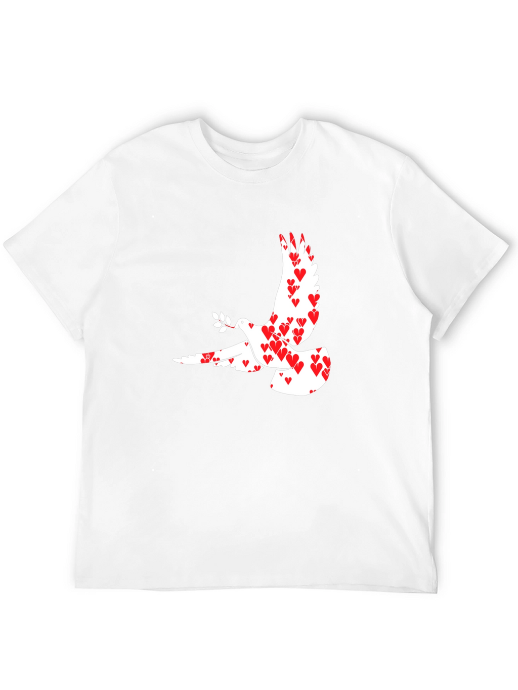 Peace Dove Heart T-Shirt