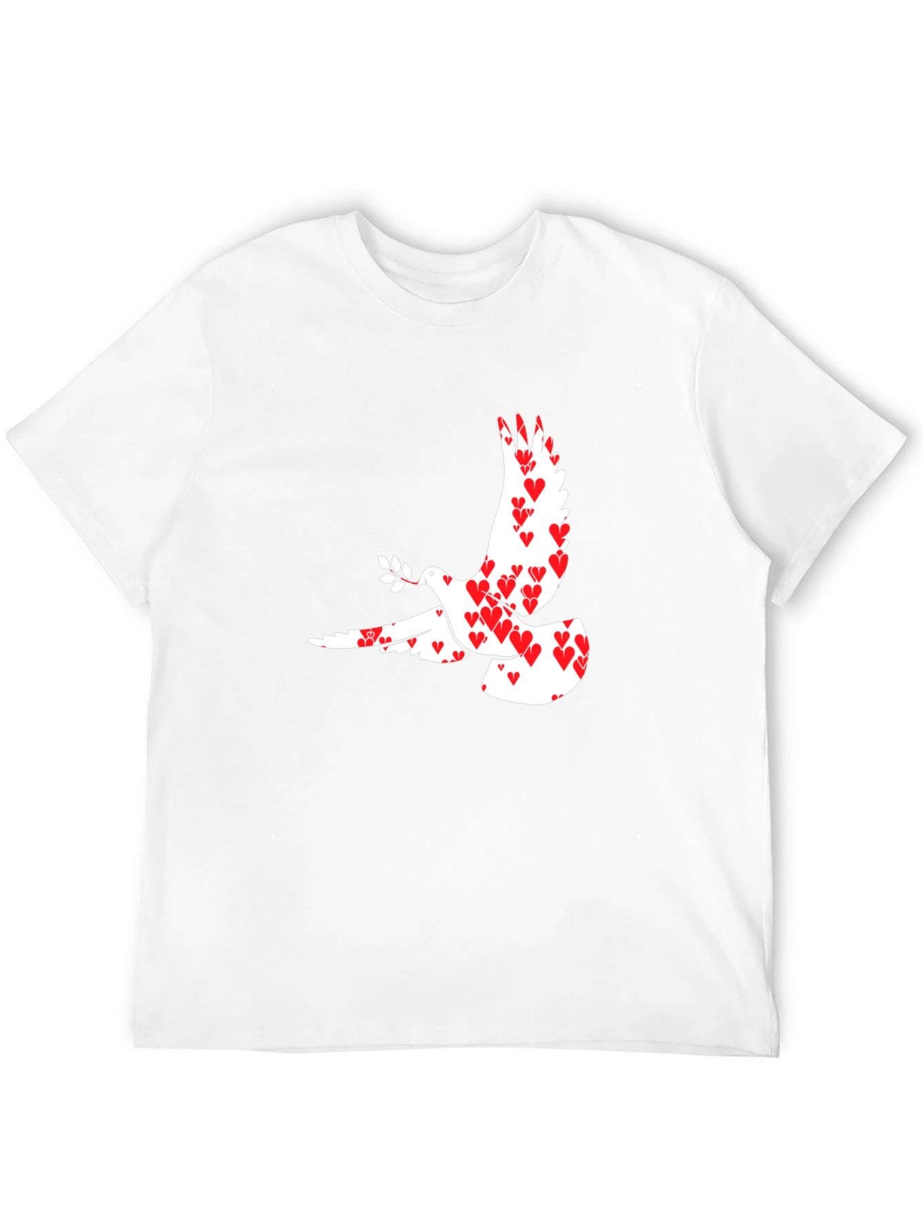 Peace Dove Heart T-Shirt