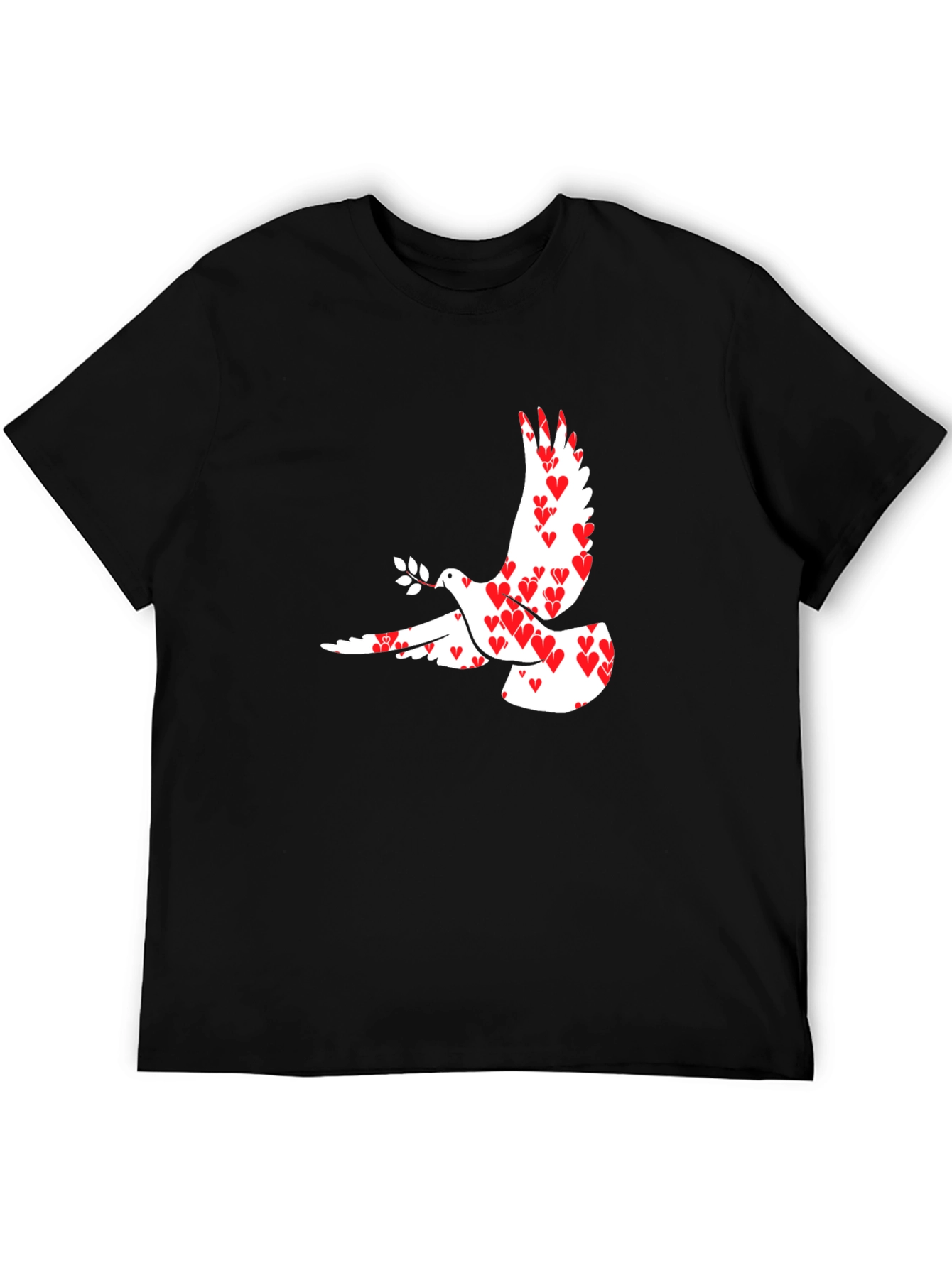 Peace Dove Heart T-Shirt