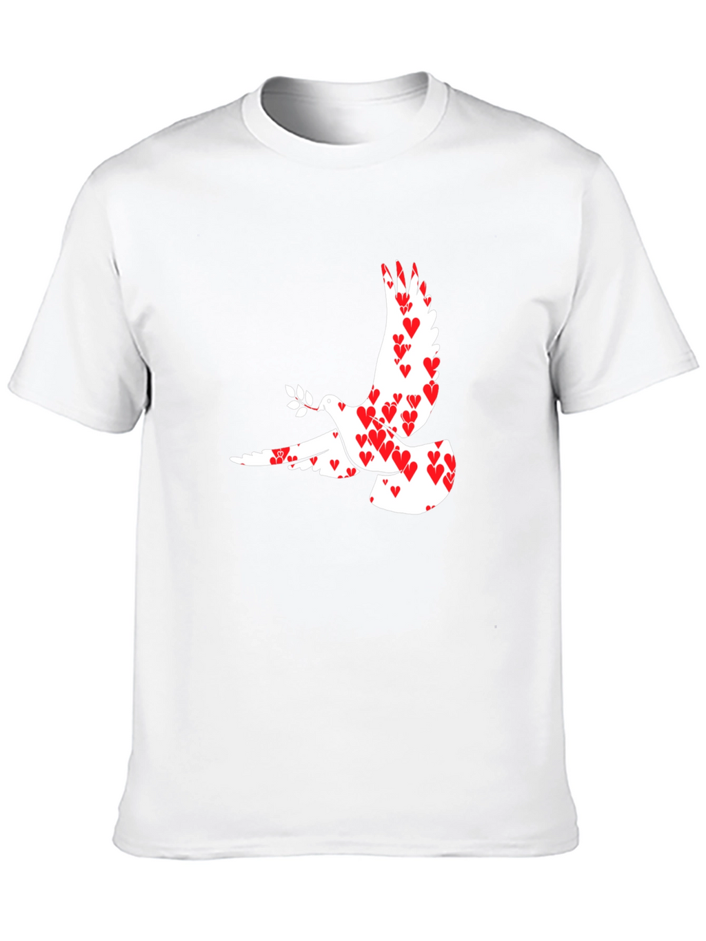 Peace Dove Heart T-Shirt