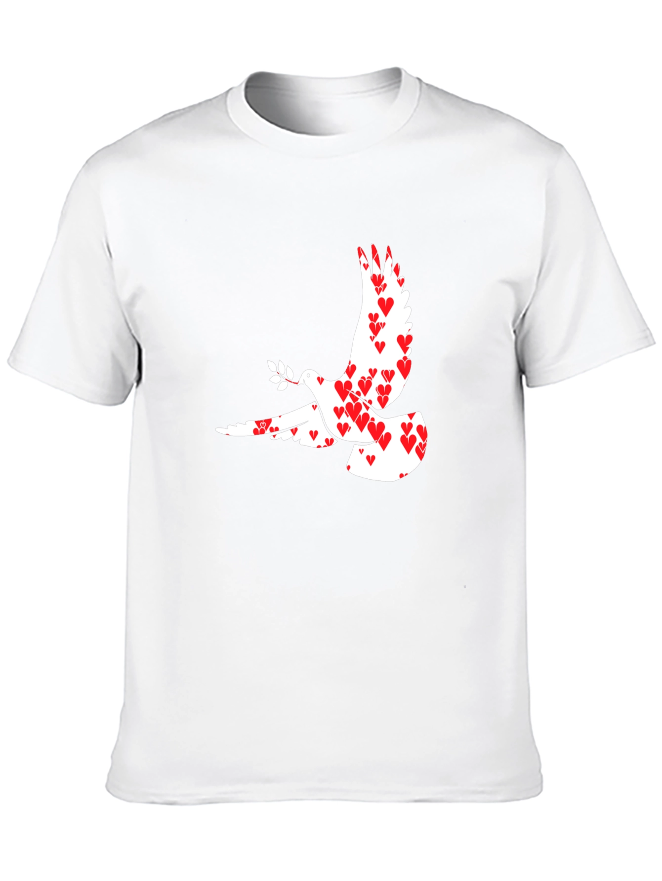 Peace Dove Heart T-Shirt