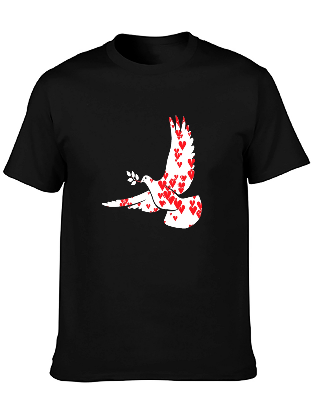 Peace Dove Heart T-Shirt