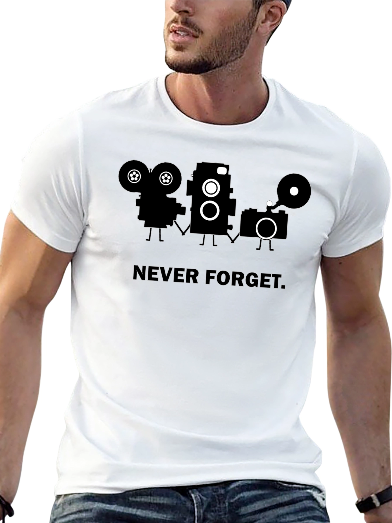 Never Forget Graphic T-Shirt