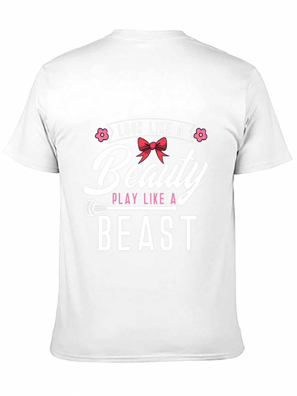 Beauty and the Beast Lacrosse T-Shirt