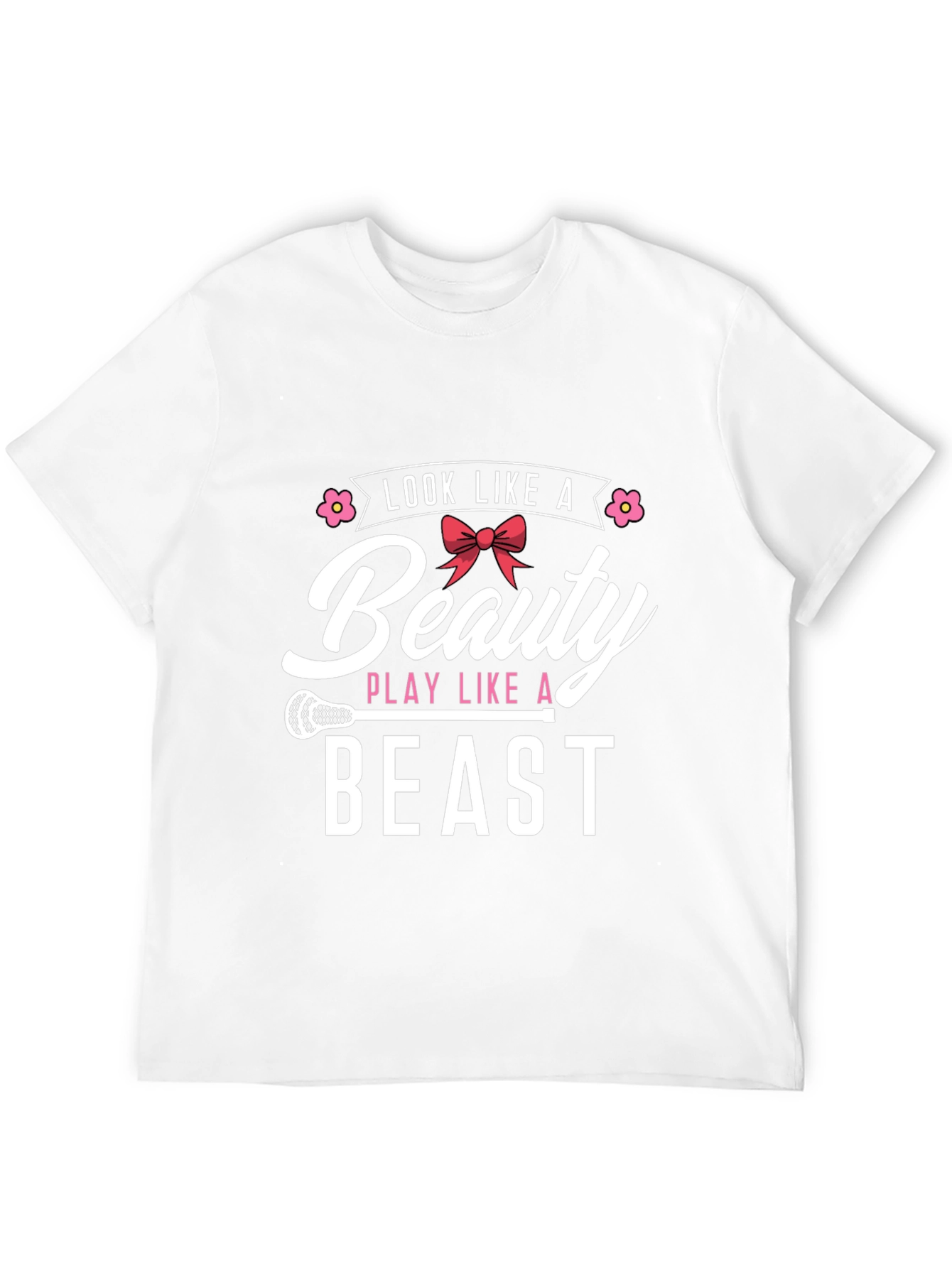 Beauty and the Beast Lacrosse T-Shirt