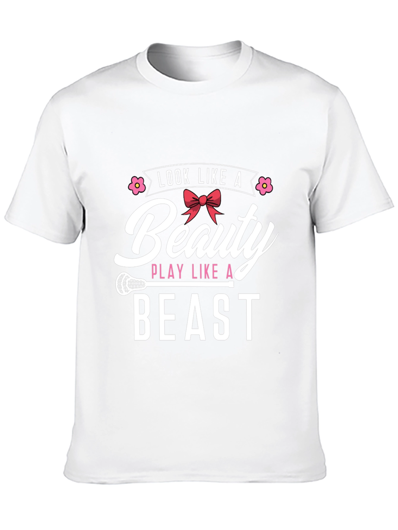 Beauty and the Beast Lacrosse T-Shirt