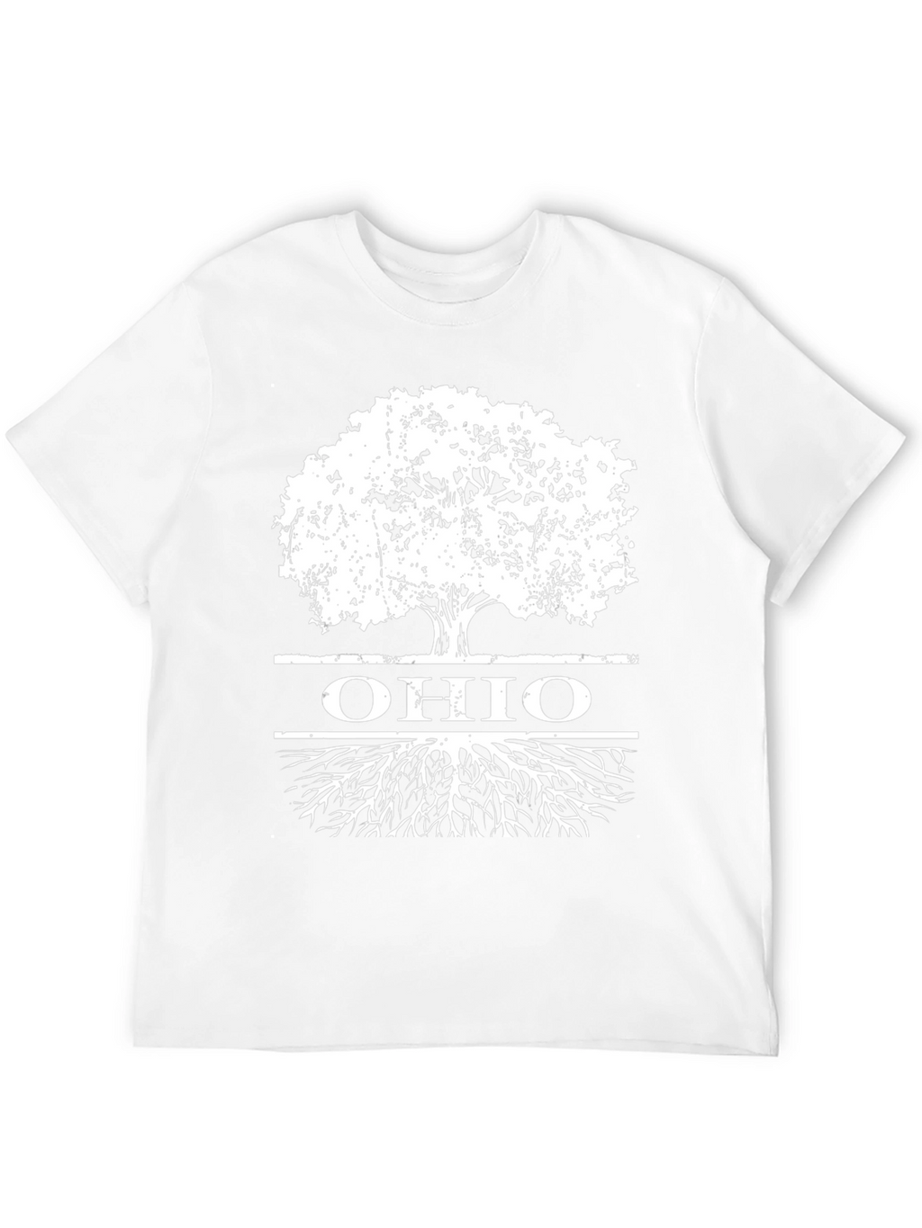Ohio Roots T-Shirt - Black Graphic Tee