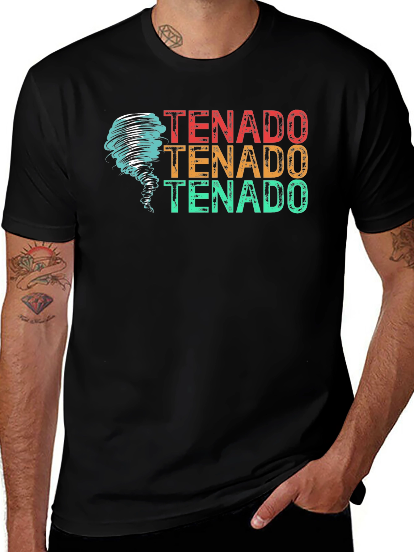 Tenado Tornado Graphic T-Shirt