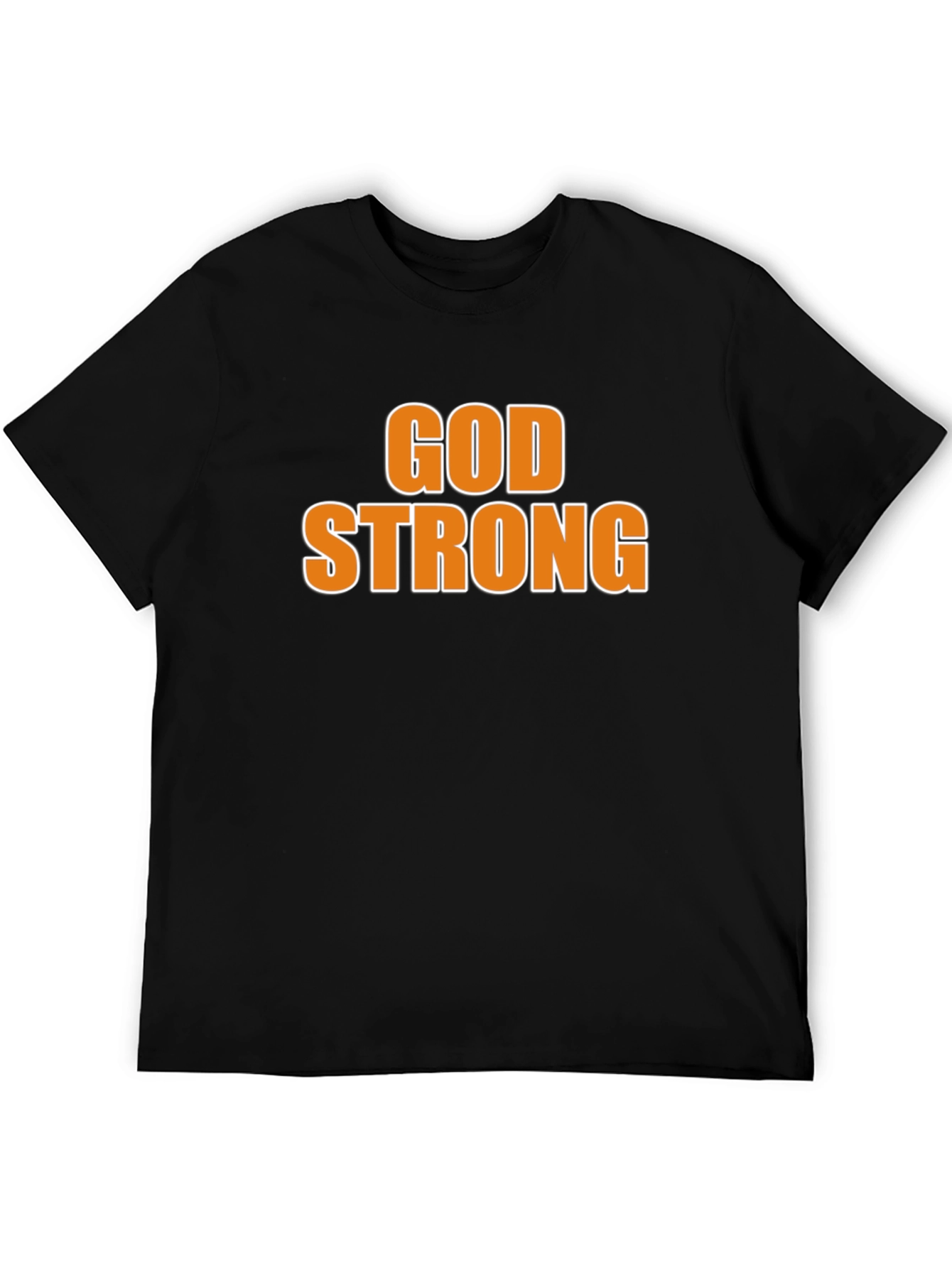 God Strong Graphic Tee - Religious Inspiration