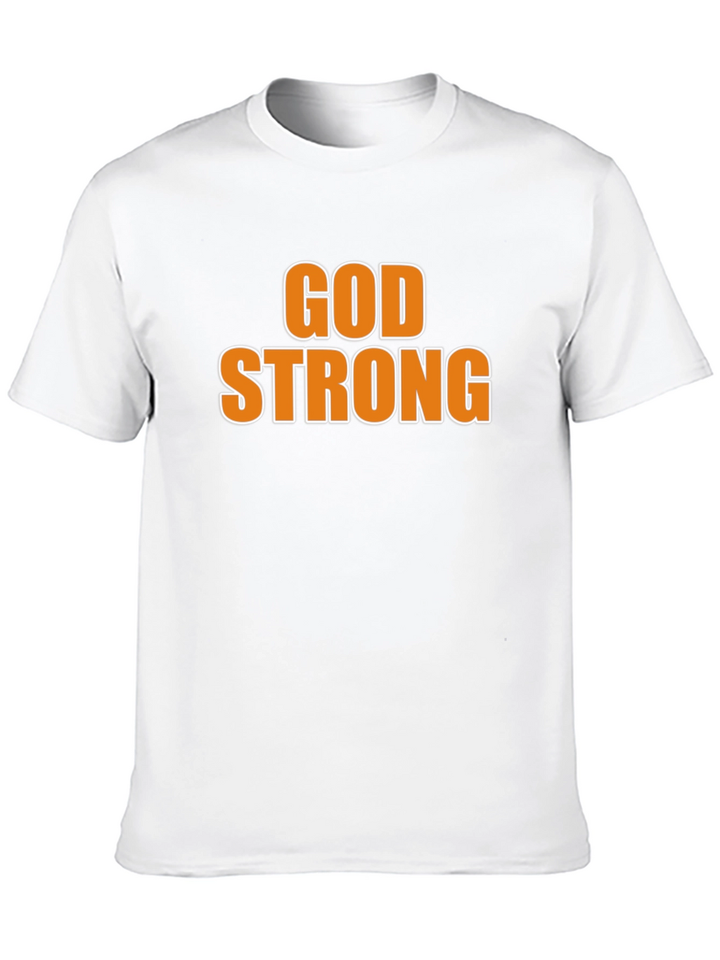 God Strong Graphic Tee - Religious Inspiration