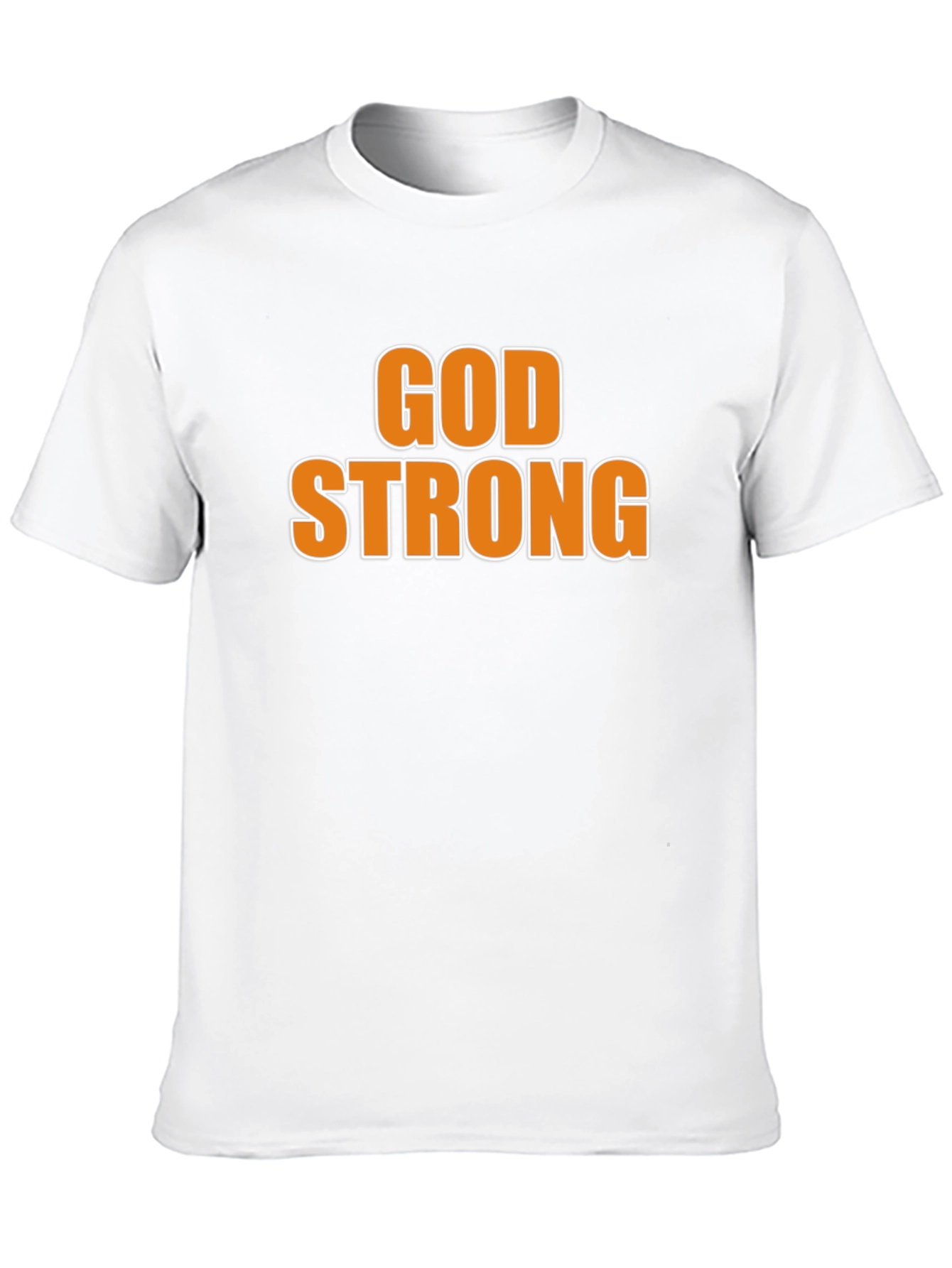 God Strong Graphic Tee - Religious Inspiration