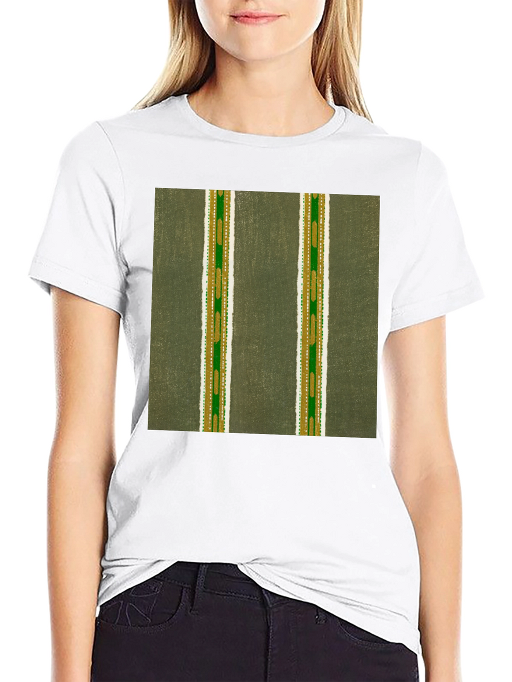 Striped Pattern T-Shirt