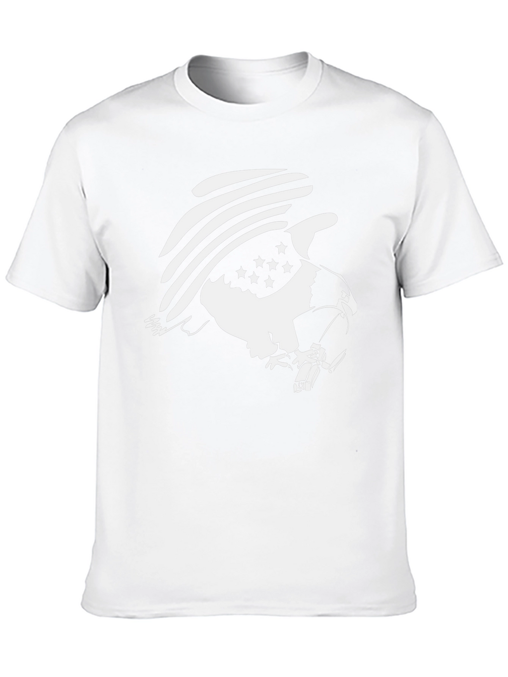 American Eagle Flag Graphic Print Tee