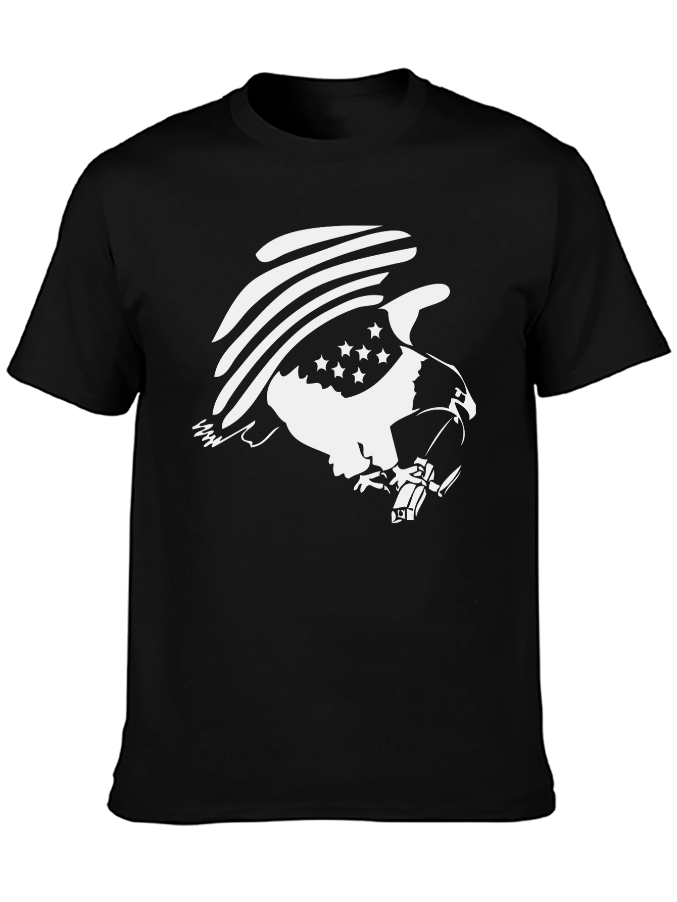 American Eagle Flag Graphic Print Tee