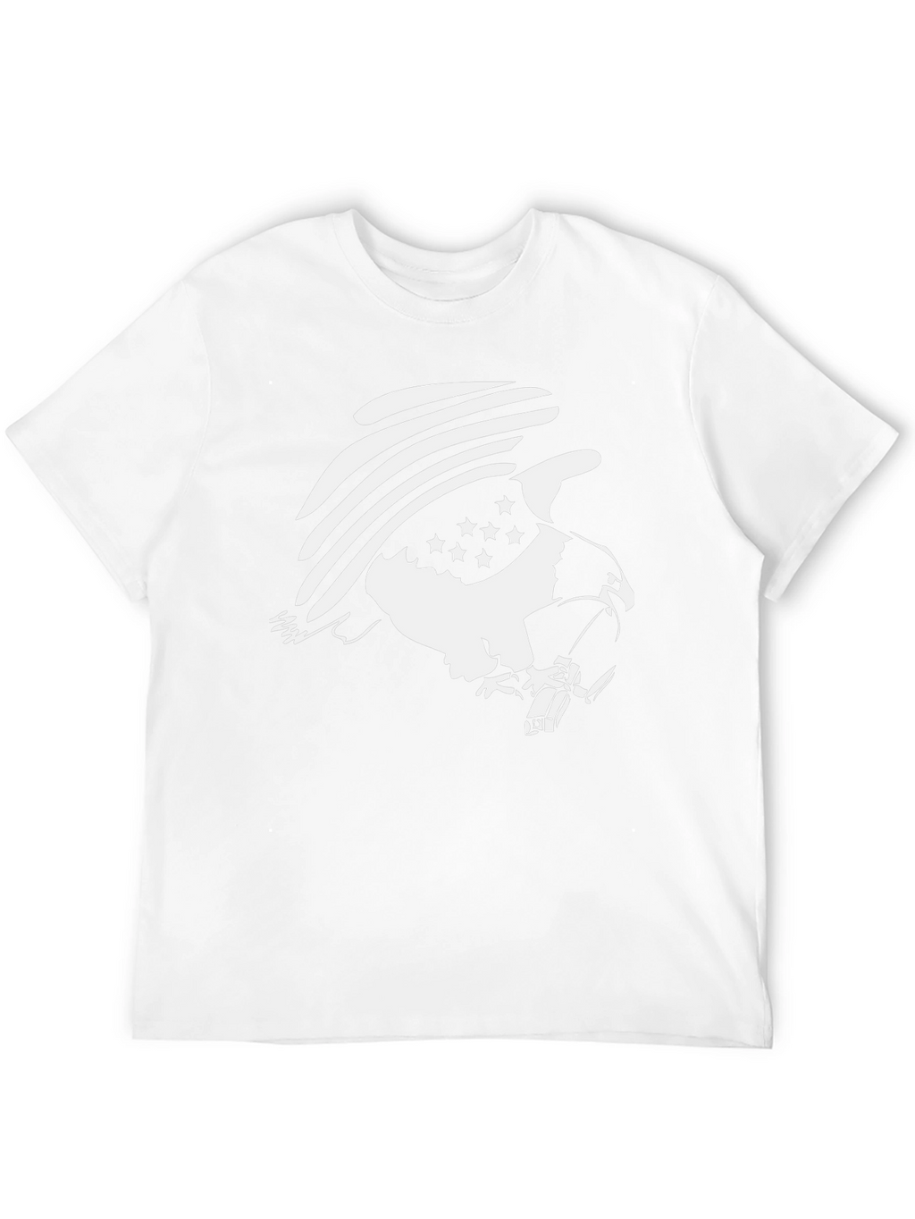 American Eagle Flag Graphic Print Tee