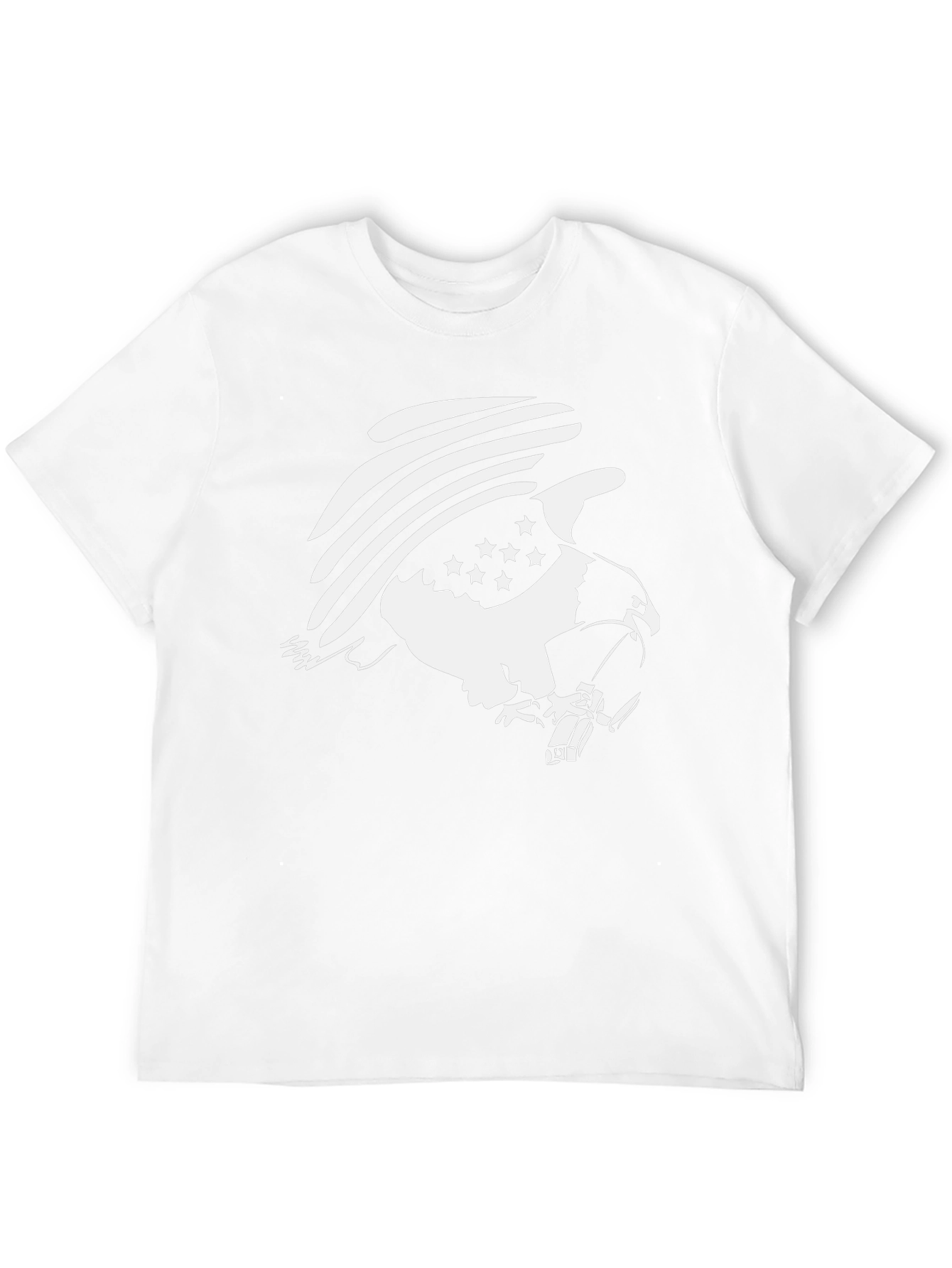 American Eagle Flag Graphic Print Tee
