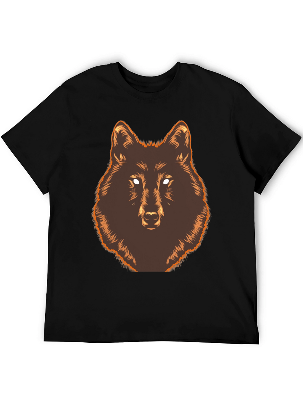 Wolf Graphic Print T-Shirt