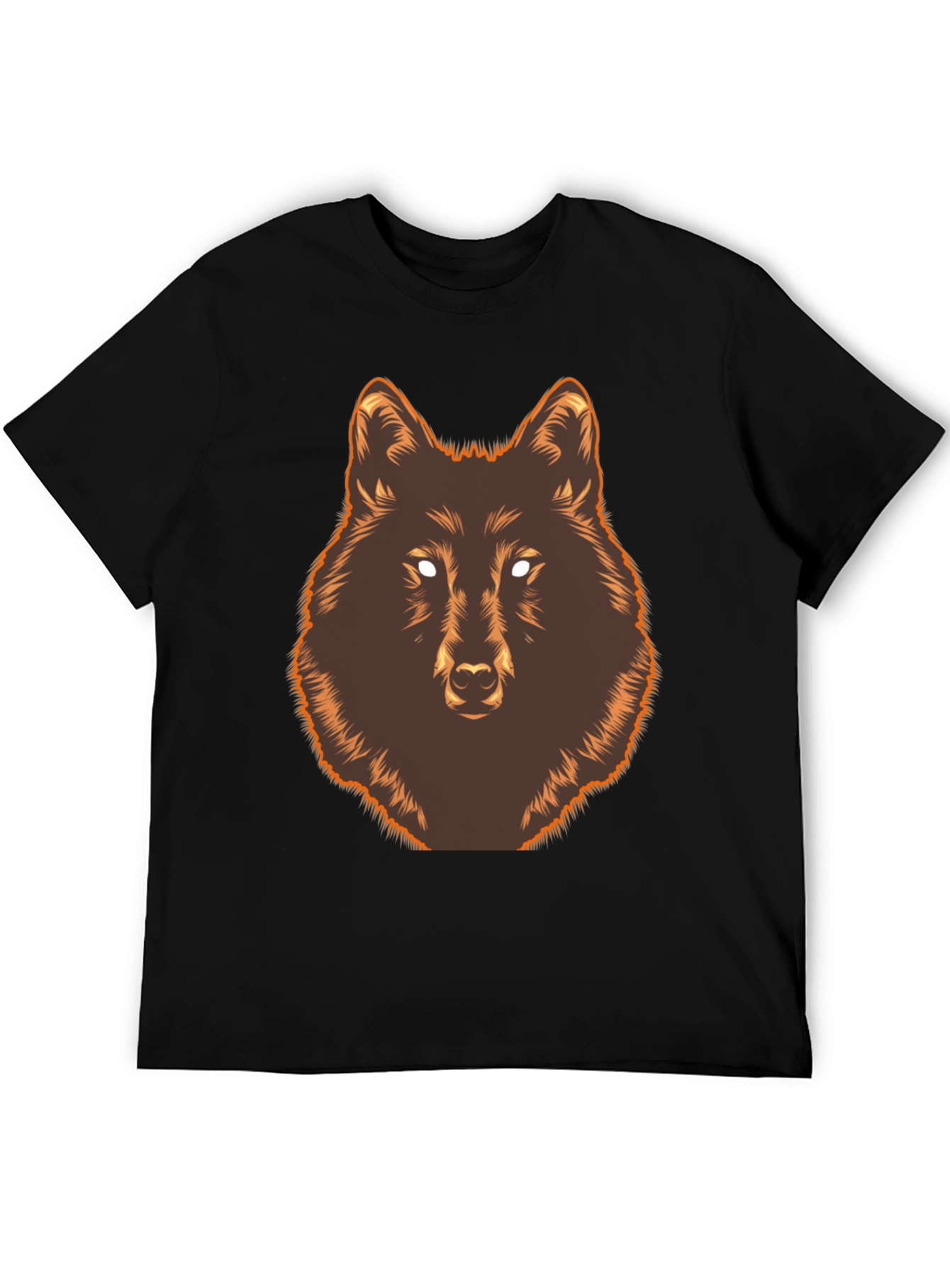 Wolf Graphic Print T-Shirt