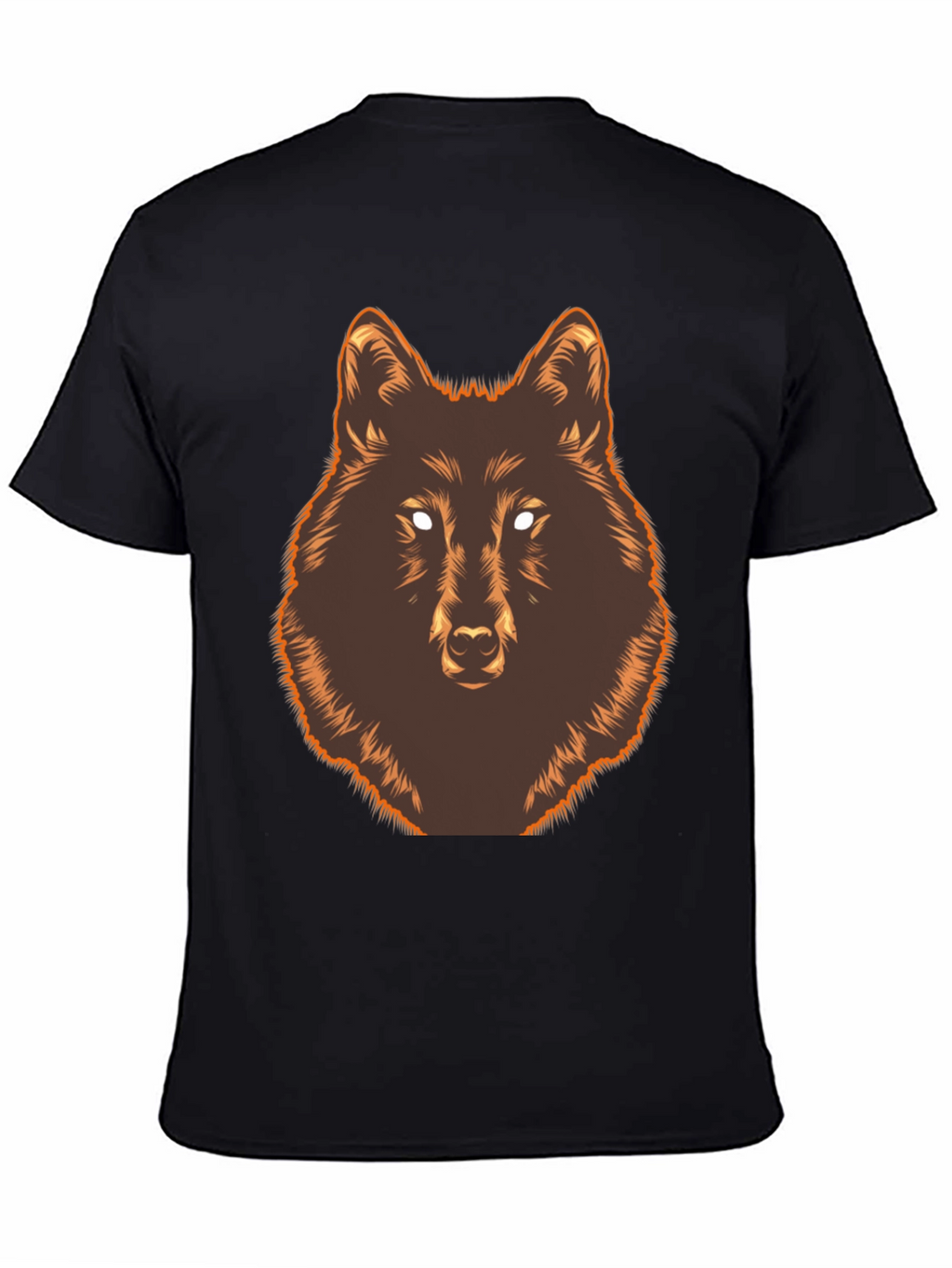 Wolf Graphic Print T-Shirt
