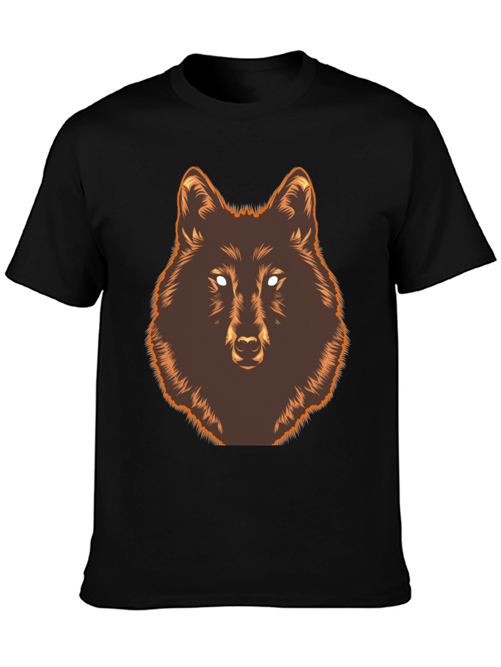 Wolf Graphic Print T-Shirt