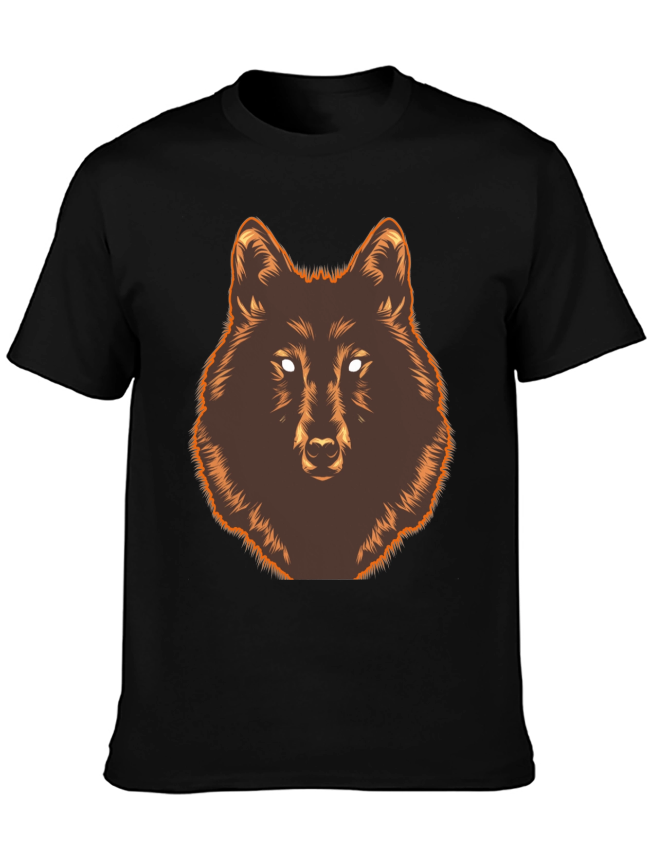 Wolf Graphic Print T-Shirt