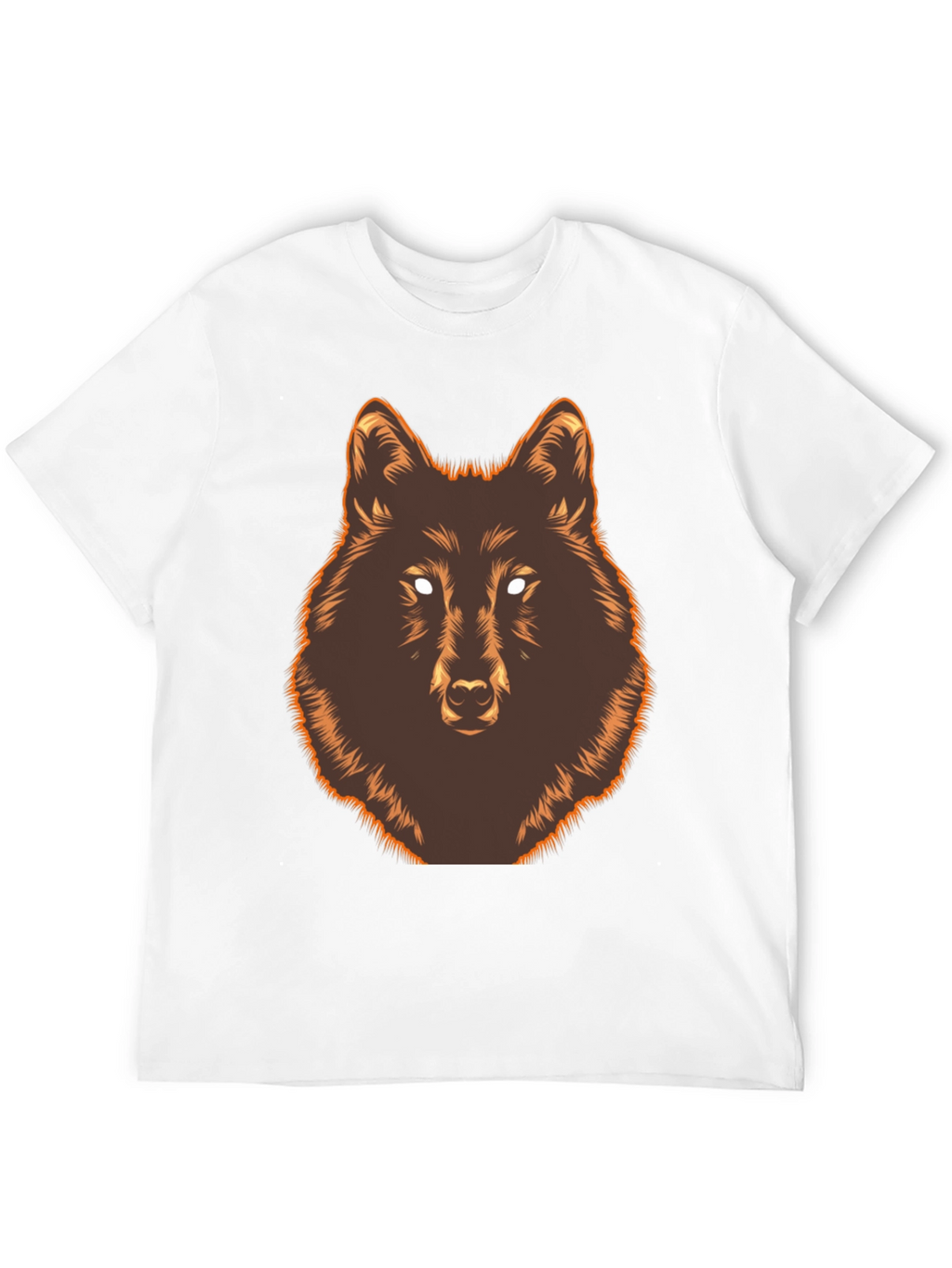 Wolf Graphic Print T-Shirt