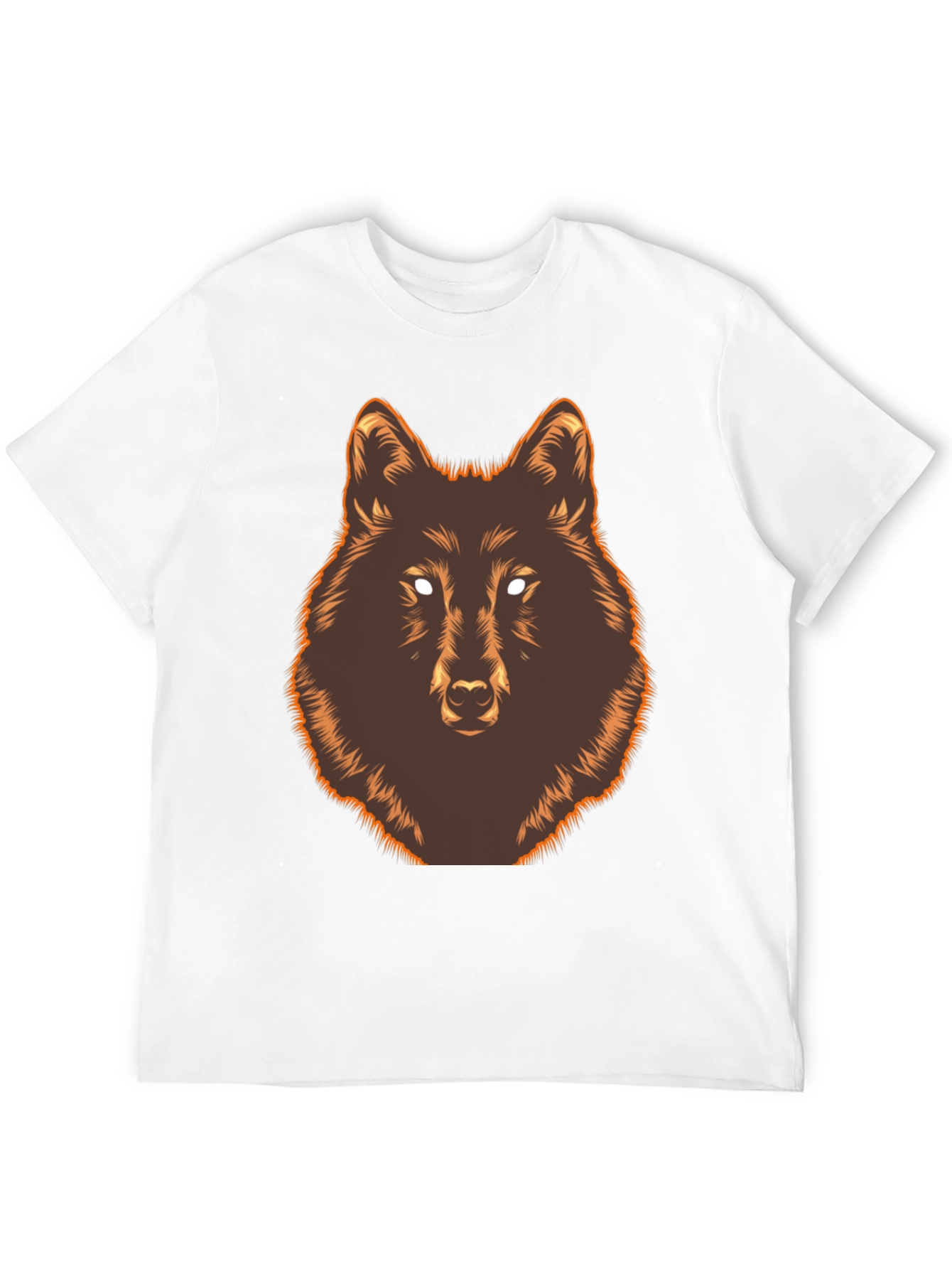 Wolf Graphic Print T-Shirt