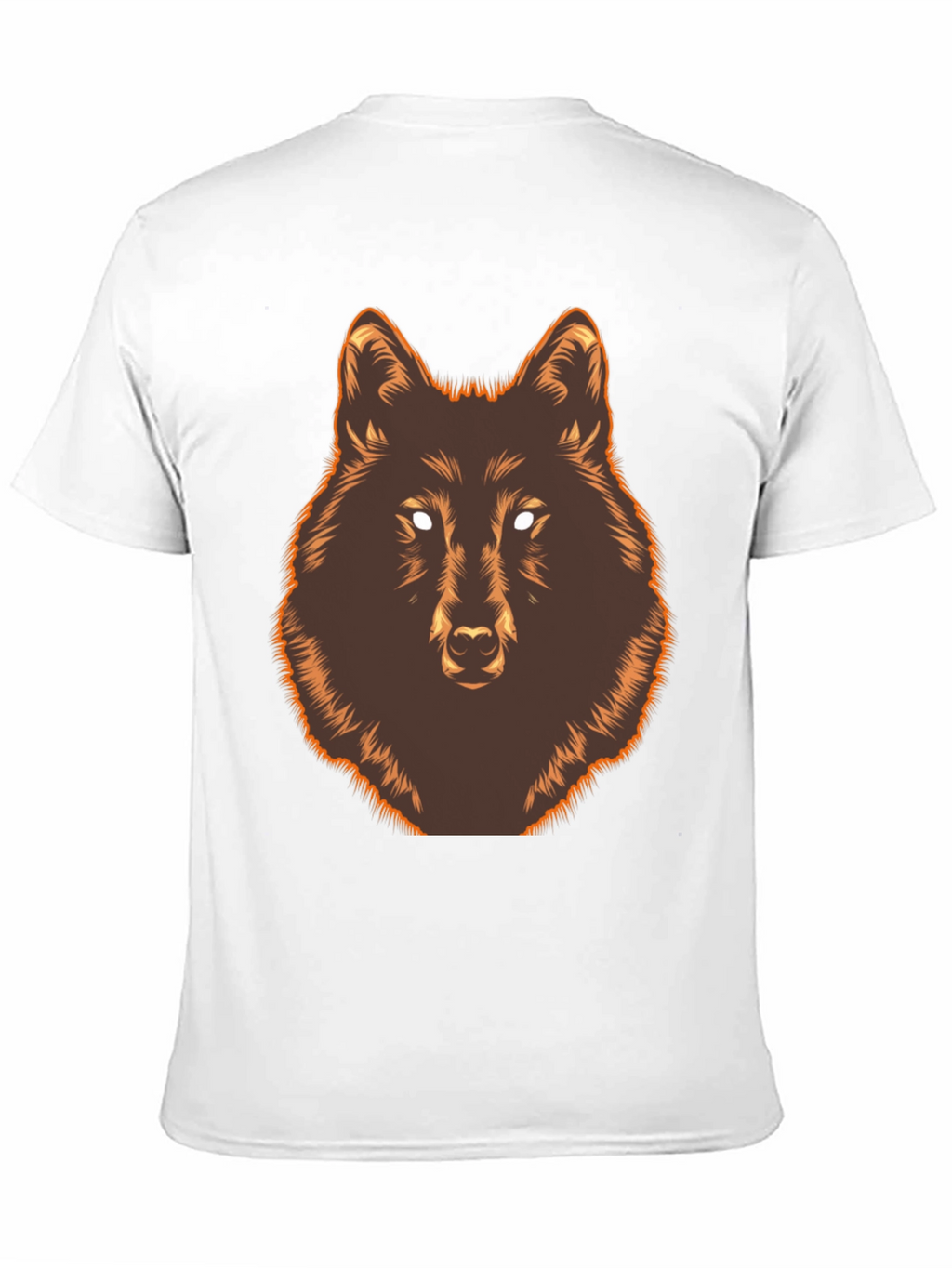 Wolf Graphic Print T-Shirt