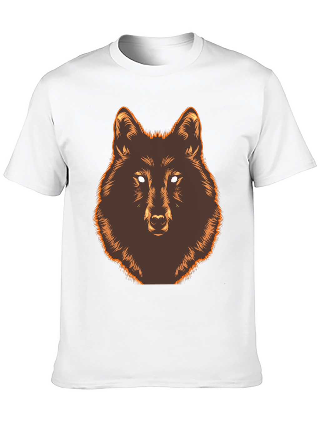 Wolf Graphic Print T-Shirt