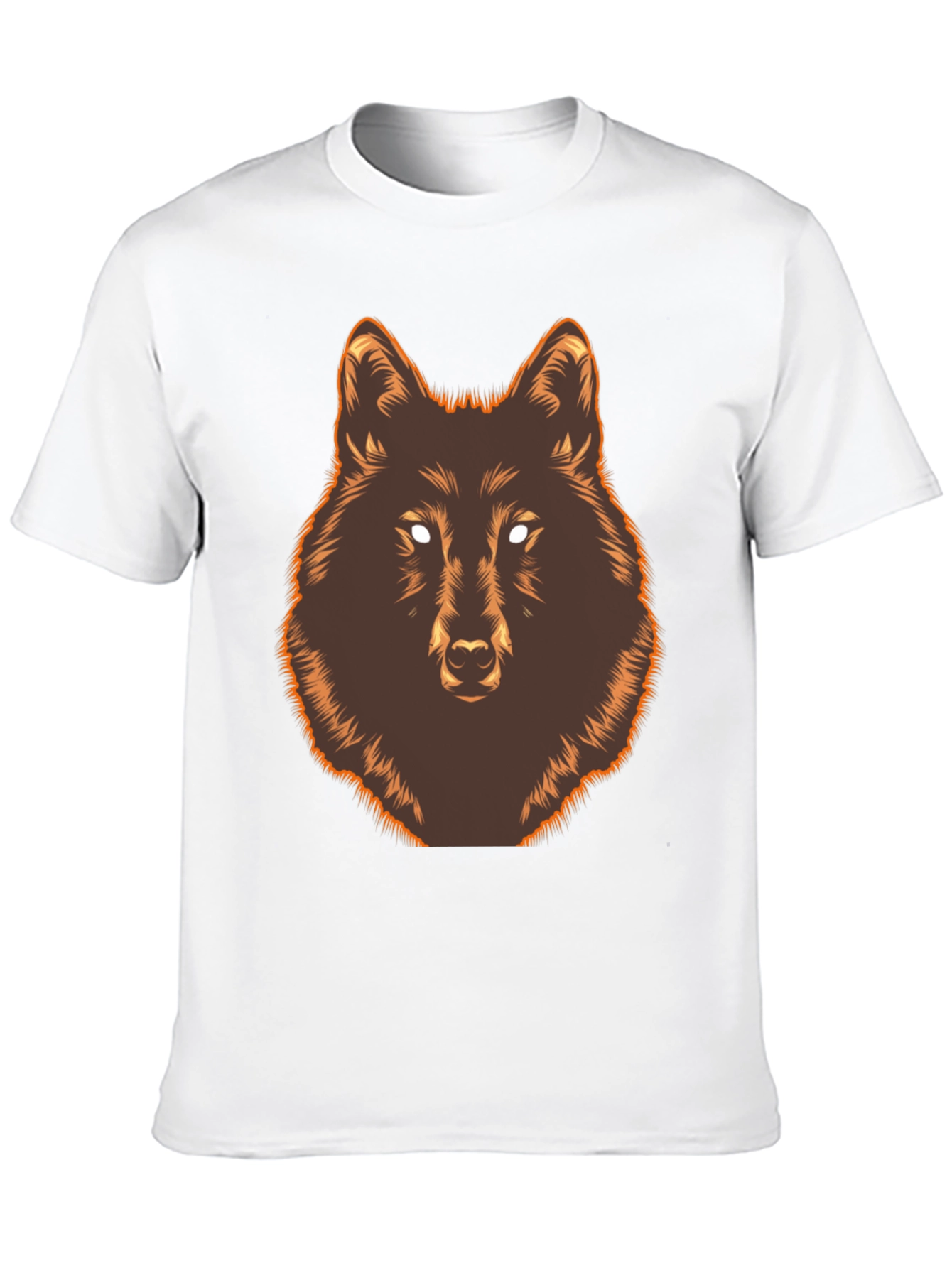 Wolf Graphic Print T-Shirt