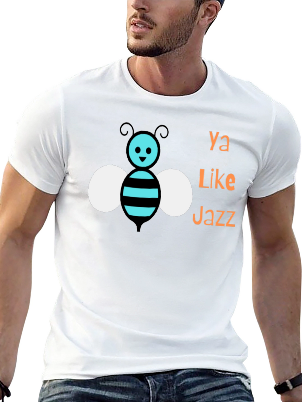 Ya Like Jazz Bee Graphic T-Shirt