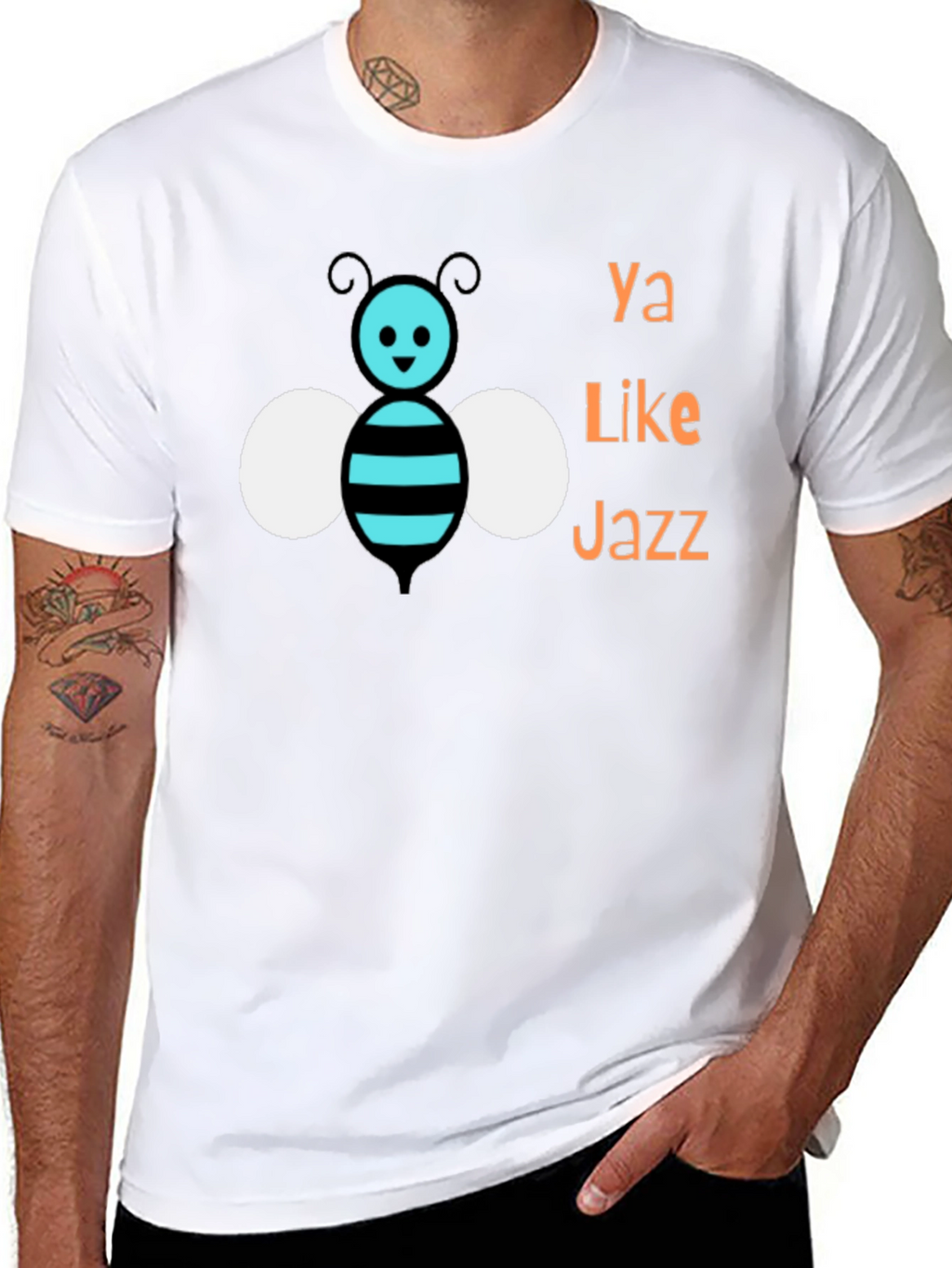 Ya Like Jazz Bee Graphic T-Shirt