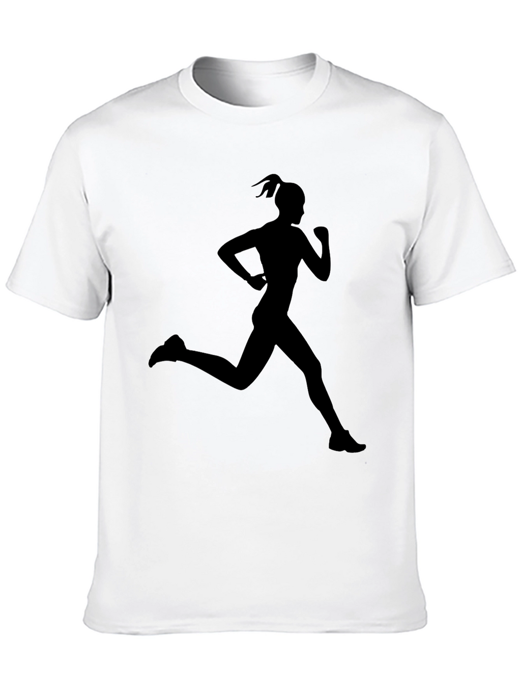Runner Silhouette Black T-Shirt