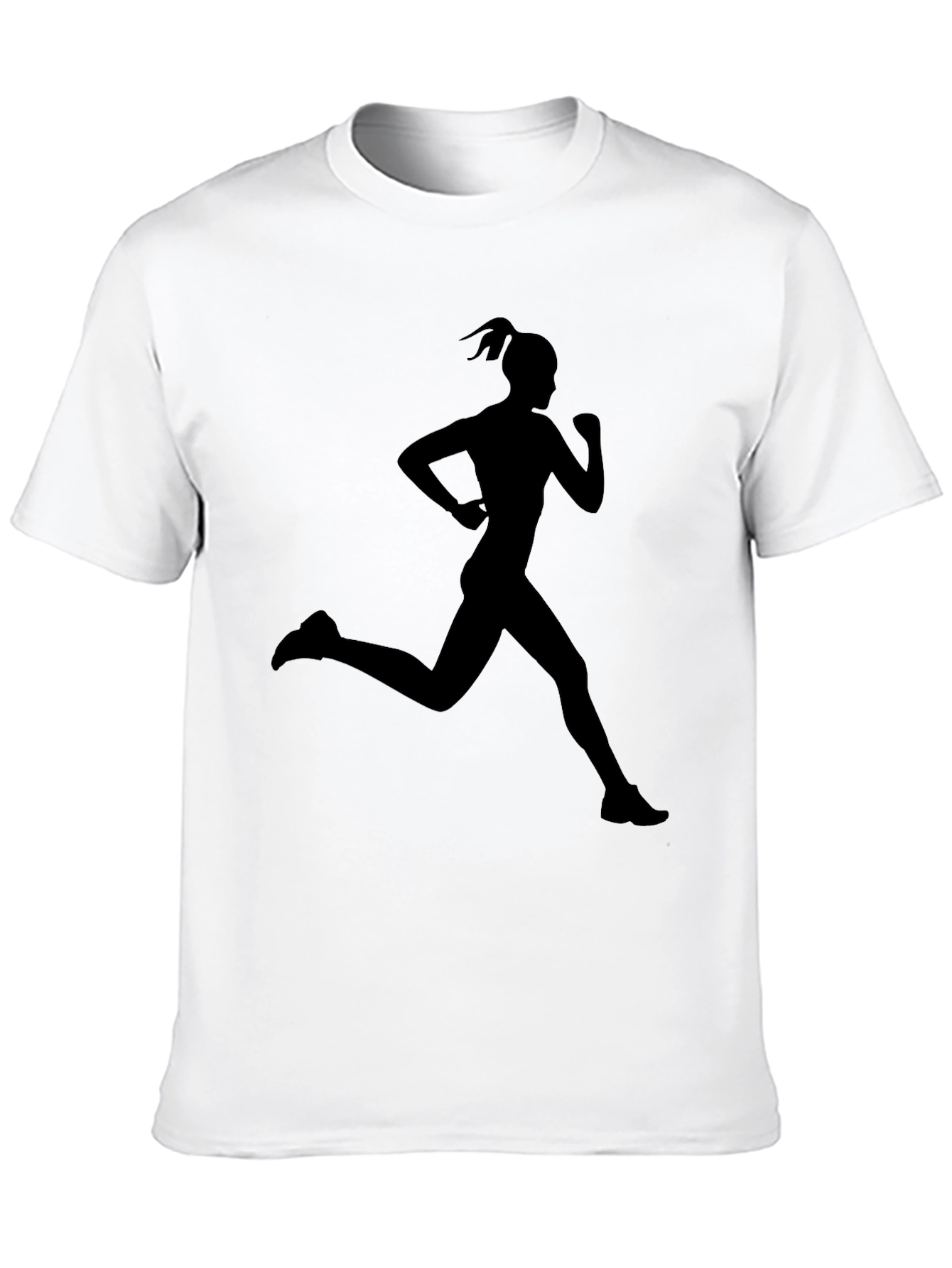 Runner Silhouette Black T-Shirt