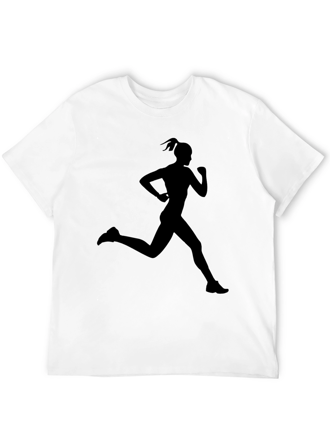 Runner Silhouette Black T-Shirt