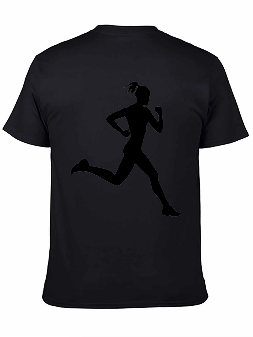 Runner Silhouette Black T-Shirt